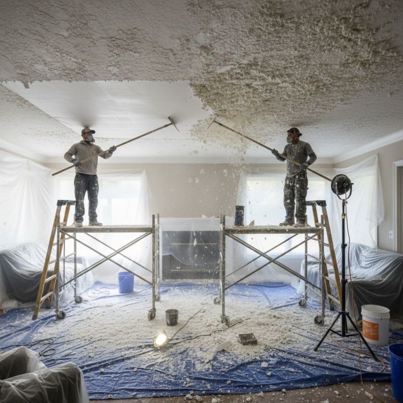 Get Popcorn Ceilings Removed