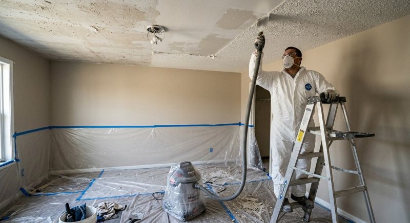 Ceiling Texture Removal
